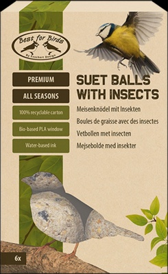 Bolas de Sebo con Insectos